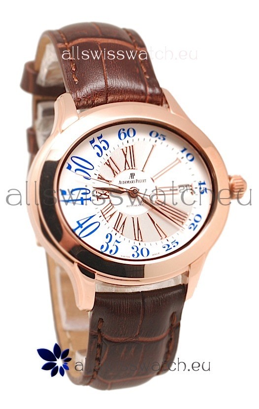Audemars Piguet Millenary Hour and Minute&nbsp;Swiss Replica Rose Gold Watch