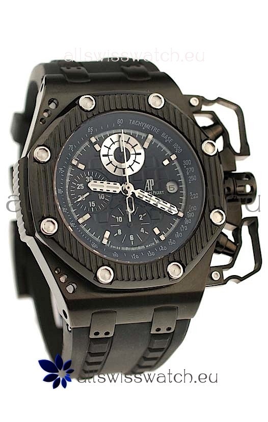Audemars Piguet Royal Oak Offshore Survivor&nbsp;Swiss Chronograph Watch in Black