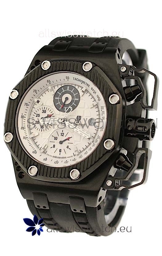 Audemars Piguet Royal Oak Offshore Survivor&nbsp;Swiss Chronograph Watch in White