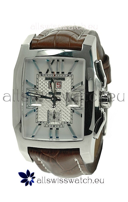 Breitling For Bentley Swiss Flying B Chronograph&nbsp;Watch in Brown Strap