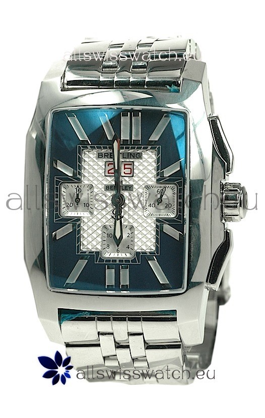 Breitling For Bentley Swiss Flying B Chronograph&nbsp;Steel Watch in Blue Dial