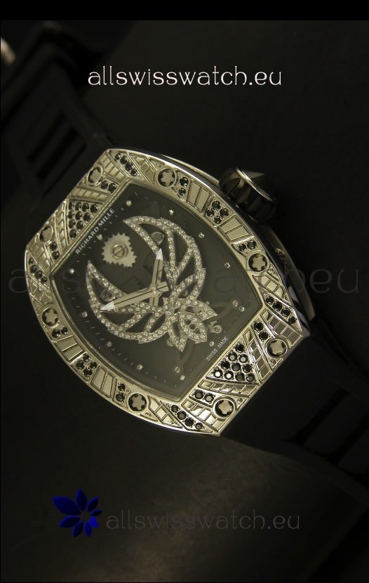 Richard Mille RM051 Tourbillon Swiss Watch in Leather Strap