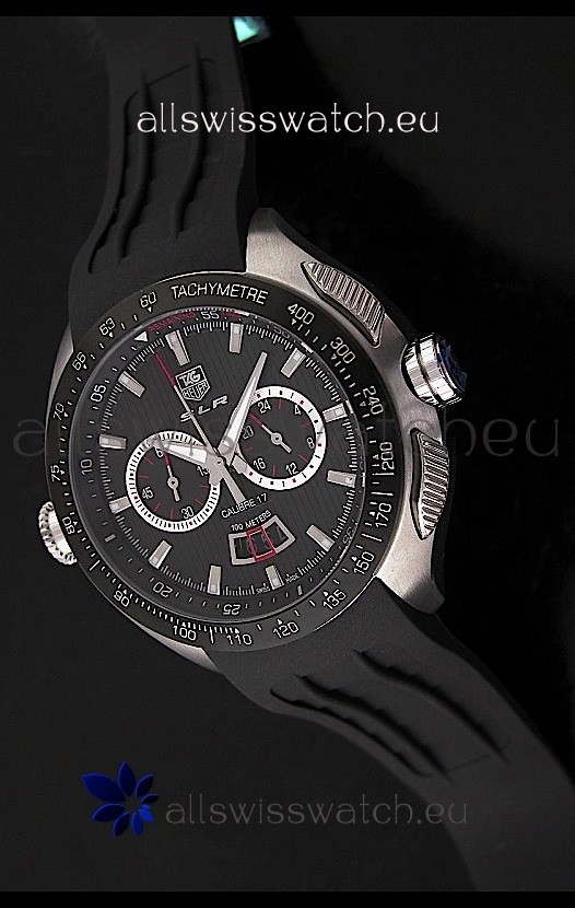 Tag Heuer Mercedes-Benz SLR Calibre 17&nbsp;Steel Japanese Watch in Black