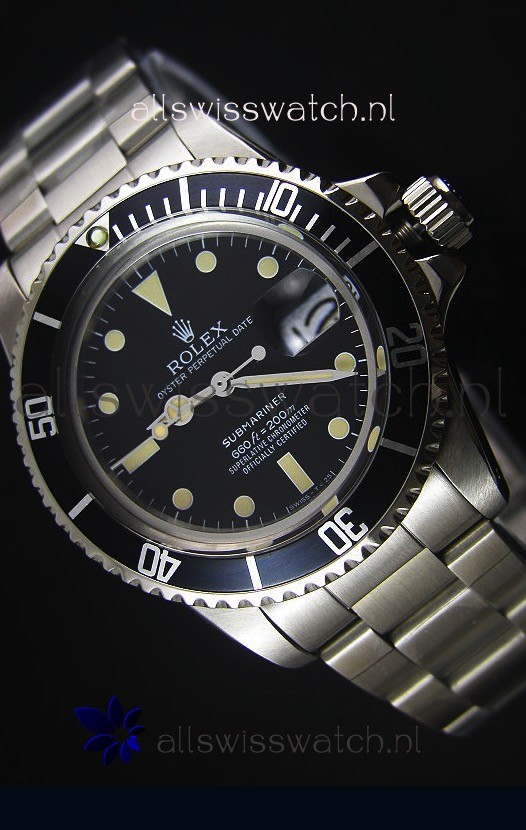 Rolex Submariner 1680 Vintage Edition Japanese Movement Watch